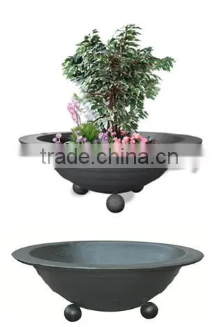 Barcelona Style Flower Pot / Ductile Iron Street Furniture Flower Pot / Flower Pot Factory photo-2