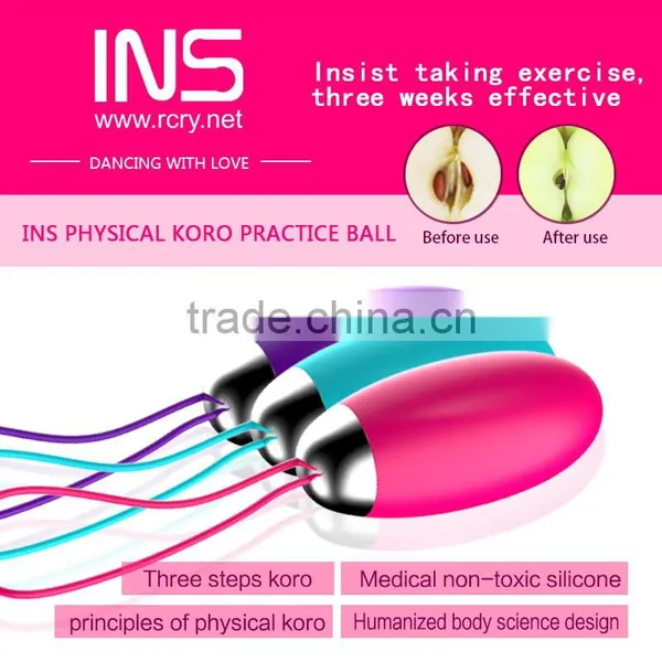 INS Physical Vagina Koro Ball Sex Toy for Woman photo-3