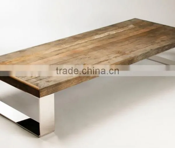 High Quality Brass Flat Soild Steel Metal Table Legs Square for Living Room Table photo-4
