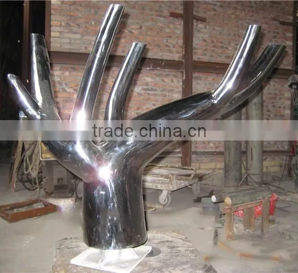 Stainless Steel Mirror Finishing Metal Decorative Metal Trees for Sale photo-3