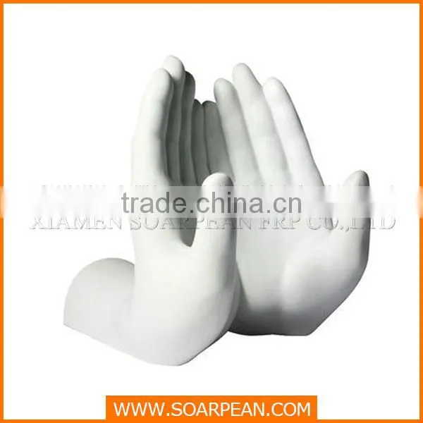 Giant Fiberglass Hands Statues Commercial Display photo-3