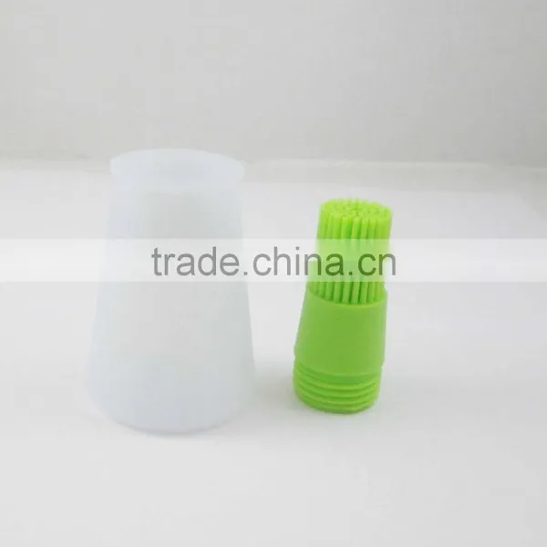 Cooking Spray Bottle Oil Brush Silicone With Container photo-5