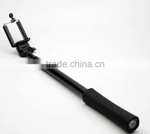 LED Power Bank Cell Phone Selfie Stick With Best Quality for Outdoor
