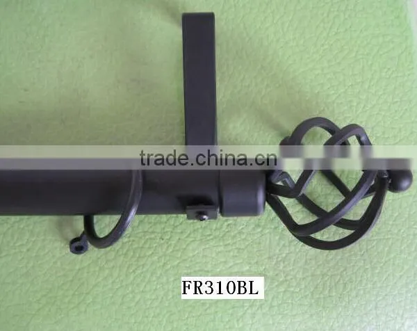 More Experience Produce All Kinds of Curtain Rod With Fashionable Finals,rings Brackets photo-3