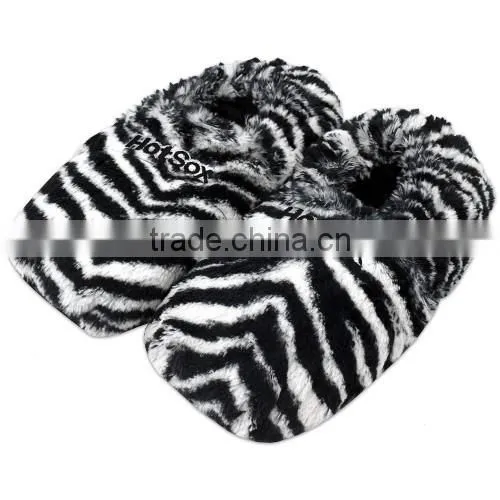 Hot Sox Heatable Slippers Grain Slippers Microwave Shoes Supersoft photo-3