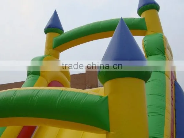 Colorful Inflatable Bouncer Castle With Slide/inflatable Pirate Bounce House for Kids photo-4