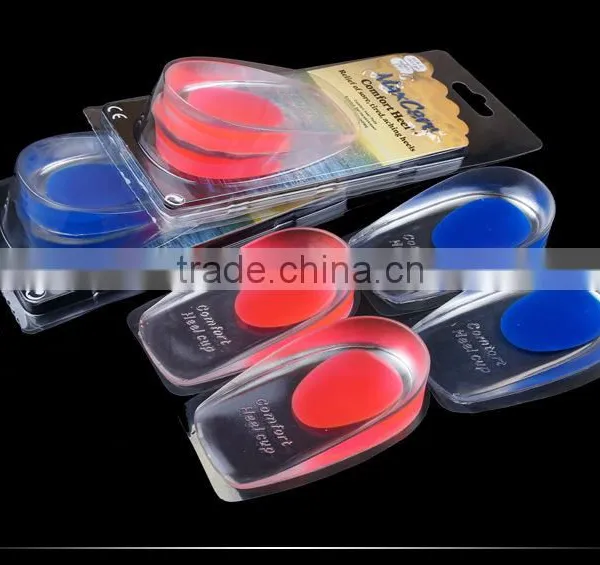 Comfortable Massage Gel Insole Silicone Foot Insole Shoe Pad photo-4