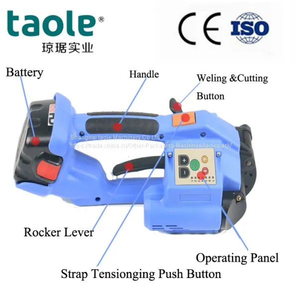 Electric Battery Powered PP,PET Strapping Tools photo-2