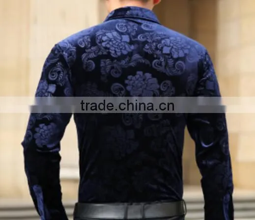 100% Cotton Bottle Printed Men Hawaiian Shirt photo-2
