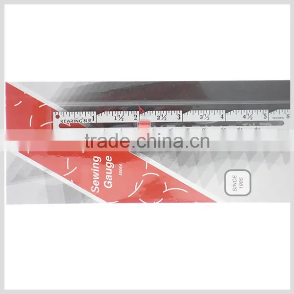 Kearing Brand Aluminum Sewing Garment Ruler With Sliding Ruler in Aluminum Measuring Guage#5006A photo-3