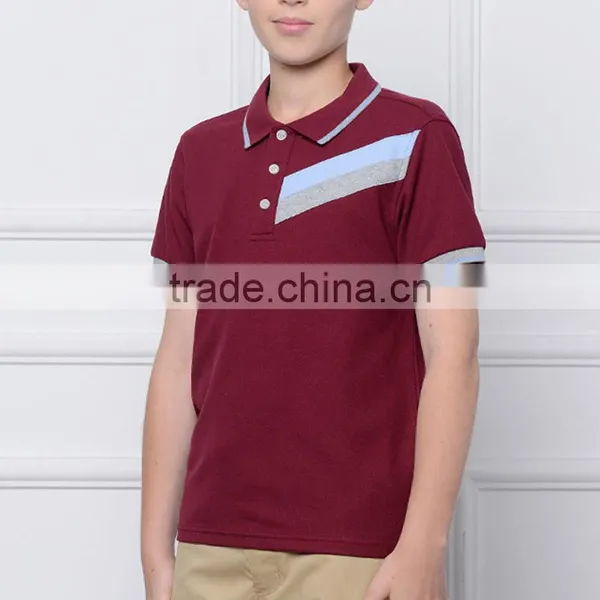 Children's T-shirt Summer New England College Boys OLY Short Sleeve T-shirt photo-5