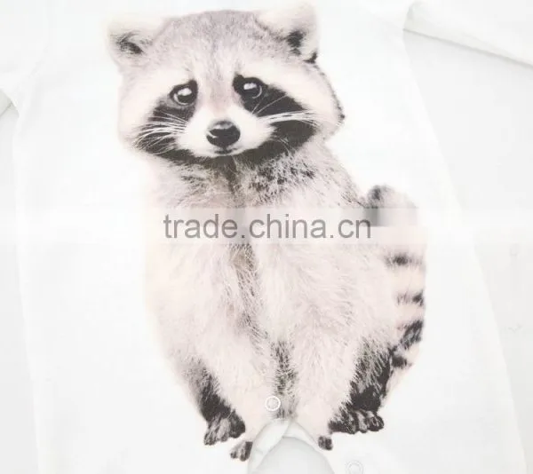 New Baby Clothes Vivid Animal Design Newborn Baby Rompers Winter photo-2