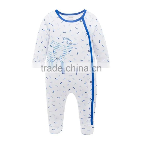 Wholesale 2017 New Style Newborn Baby Clothes 3pcs Soft Cotton Baby Rompers For Summer+Winter photo-6