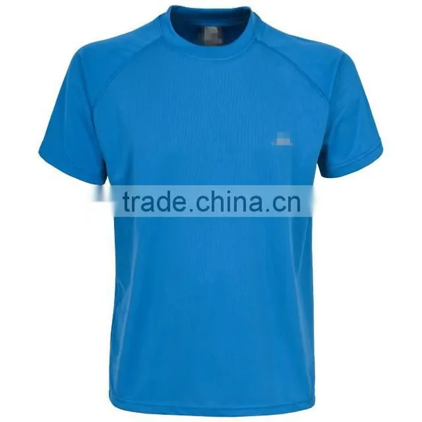 Men's Polyester Round Neck Short Sleeve Blank T-shirt With Dryfit photo-3