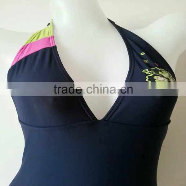 High Quality Pop Blue Swimsuit photo-2