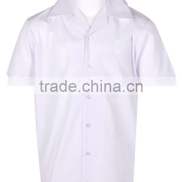 High Quality Girls Uniforms Cotton White School Shirt photo-5