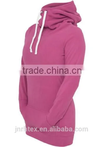 Custom Cheap Thick Long Polar Fleece Hoodies photo-5