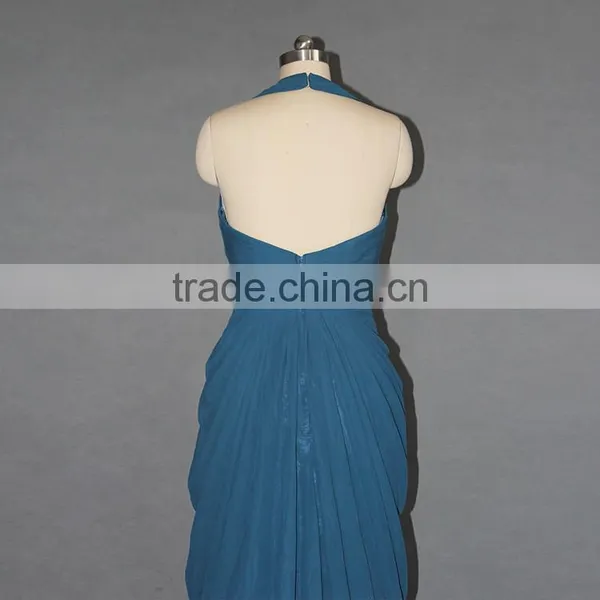 Chiffon V Neck Evening Dress Elegant/Sexy Evening Dress photo-4