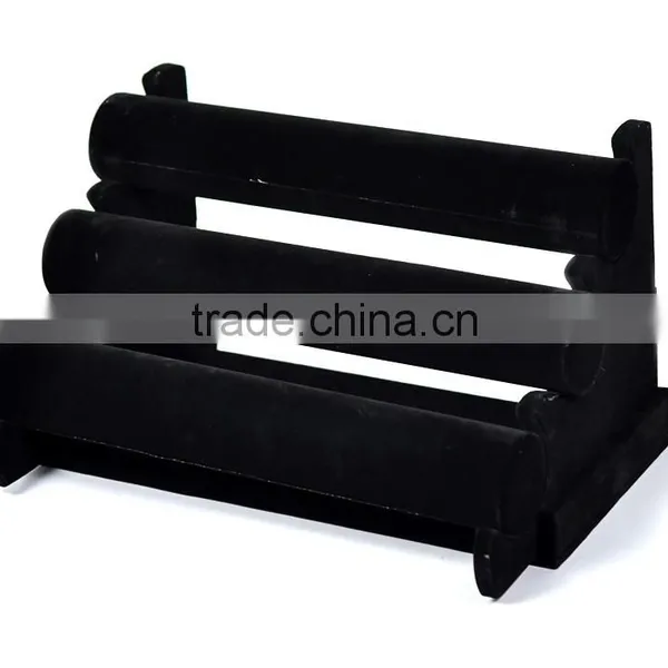 Wholesale Cheap Jewelry Black Velvet Bracelet Bangle Jewelry Display Stand photo-2