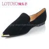 Women Shoes Metal Toe Flat Shoes Comfotable Women Shoes Lady Flats Ltyk0014
