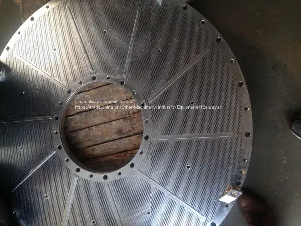 Single Effect Fiber Separator Screen Plate