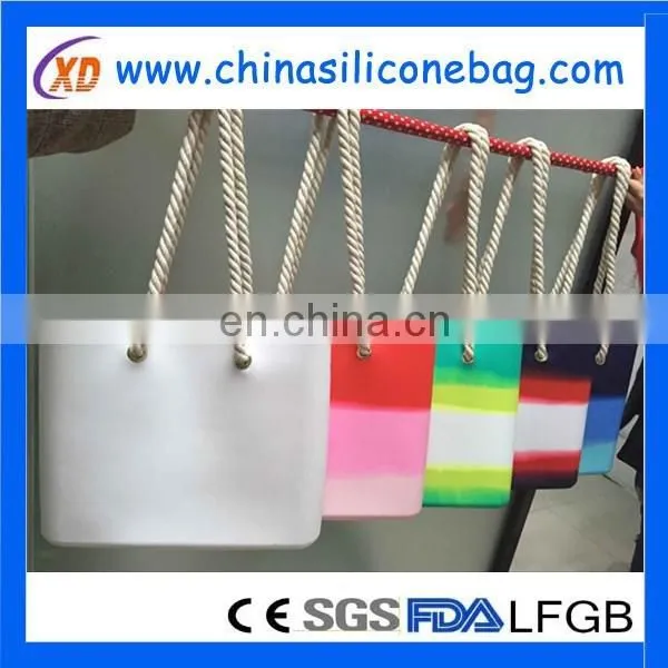 Newest Fashionable Silicone Lady Hand Bag,beautiful Silicone Shoulder Bag photo-4