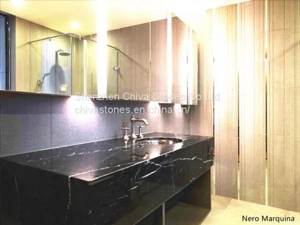 Prefab Black Granite Kitchen Countertop Stone White Marble Countertop Slab Quartz Bullnose Backsplash Countertop