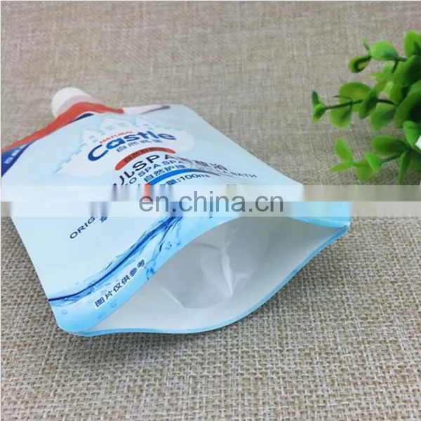 High Quality Customized Printing Resealable Stand up Pouch Packing for Laundry photo-3