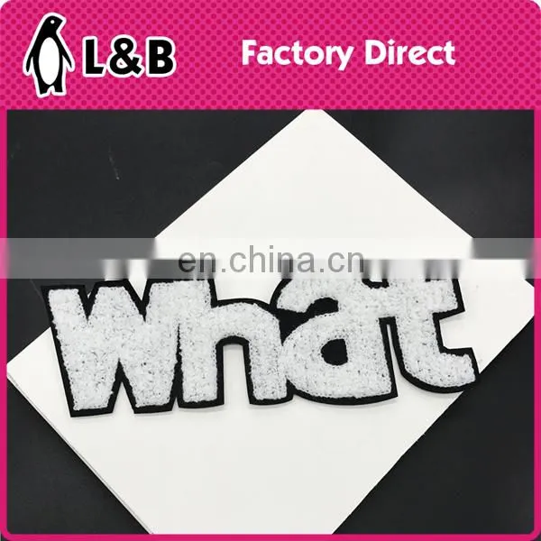 WINTER Sew on Embroidery Letter Badges and Patches photo-5