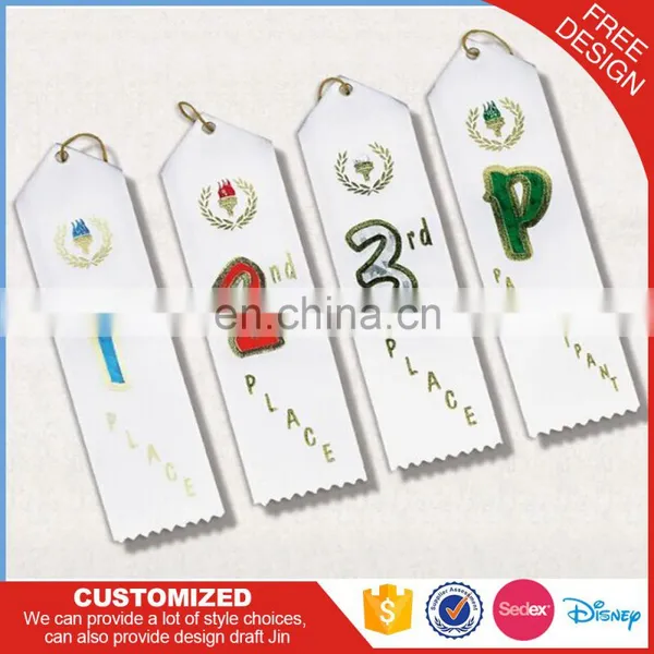 Modern Design Premium Grade Stock Stain Award Ribbons photo-2