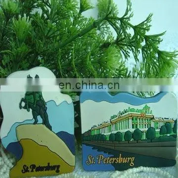 Eco-friendly Soft Pvc Keychain/keyring (ZY15-014)