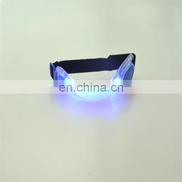 Wholesale Battery Replaceable PVC Reflective Safety Night Running Light Led Armband photo-6