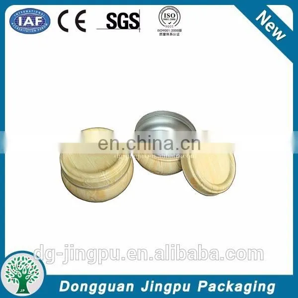 Round Hot Sale Cosmetic Tin Box/ Lip Balm Boxes photo-4