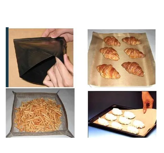 Non Stick PTFE Coated BBQ Grill Mesh Mat for Oven Cooking & BBQ Grilling photo-2