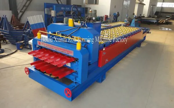 Double Layer IBR Roofing Sheet Making Machine photo-2