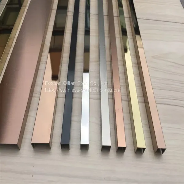 China Border Trim Mirror Coffee Gold Wall Borders Stainless Steel Trim