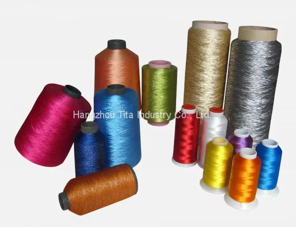 100% Polyester FDY Twisted Warp Yarn photo-3