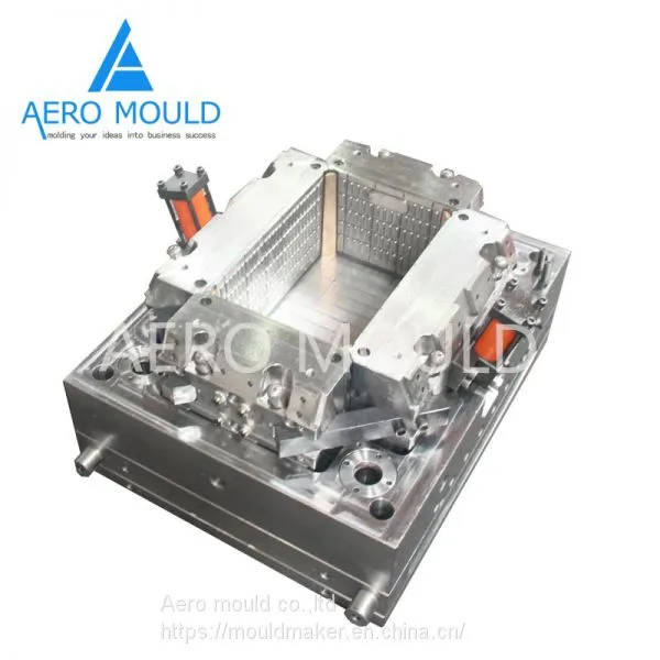 Directly Supply Plastic Vegetable Foldable Crate Mold photo-4
