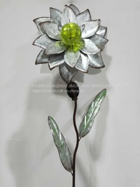 Garden Flowe Stick With Solar Light