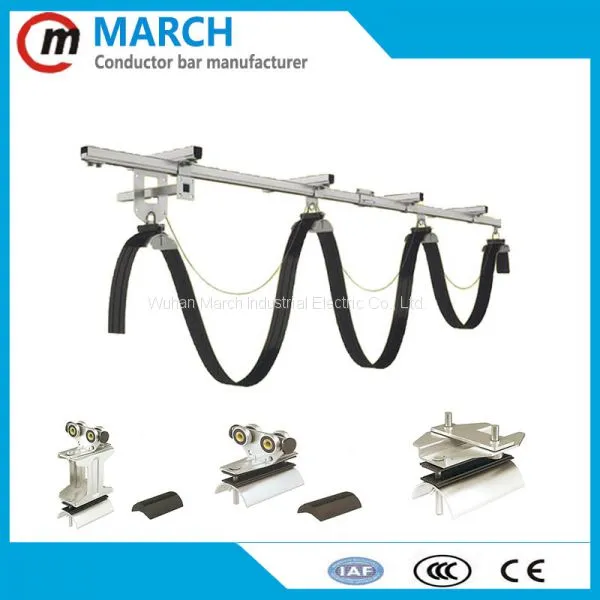 High Quality Festoon C-track Cable Trolley Crane Parts Hoist photo-5