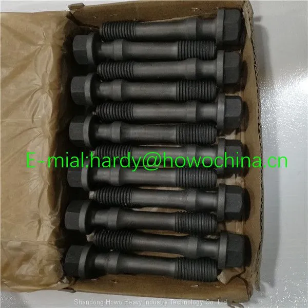WEICHAI WD615 Engine Connecting Rod Bolt 81500030023 for SINOTRUK HOWO Spare Parts