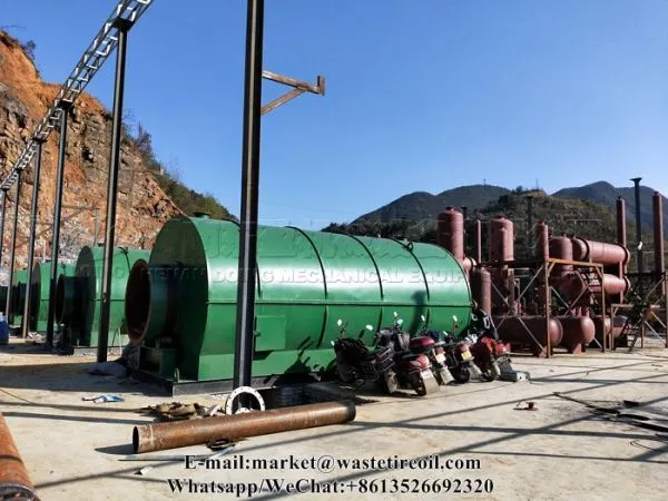 Hot Sale Batch Type Waste Tyre Pyrolysis Equipment Recycling Tire to Oil in USA photo-2
