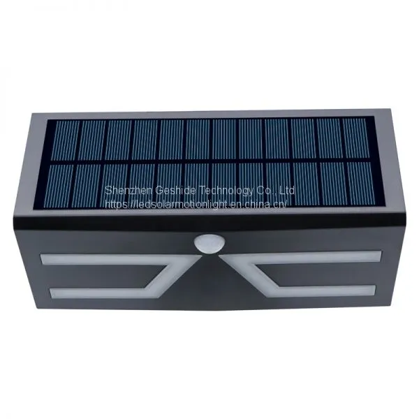 GSD Outdoor PIR Motion Body Sensor Solar Lamp IP65 Garden Yard LED Wall Lights photo-2