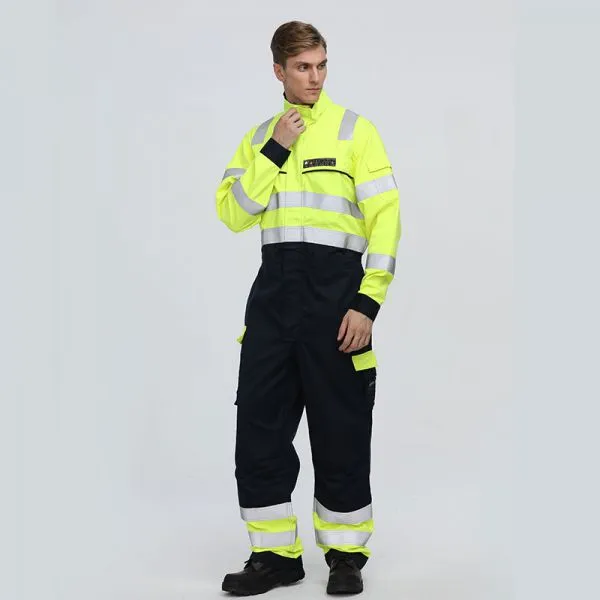 High Visibility High Temperature Fire Resistant Protective Clothing Supplier photo-4