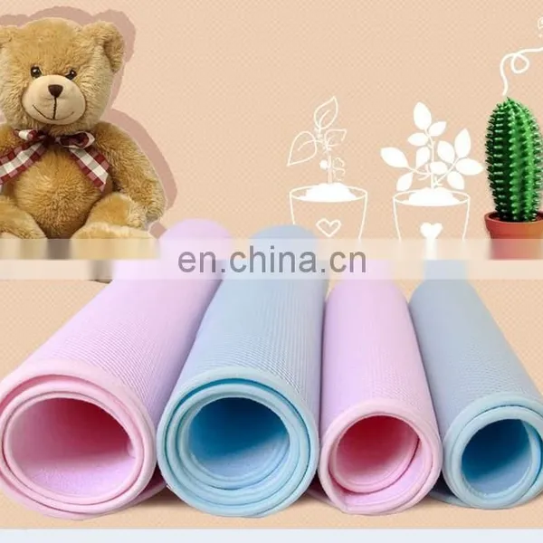 Baby Washable Reusable Cloth Diapers With Colorful Mesh Bamboo Terry Fabric