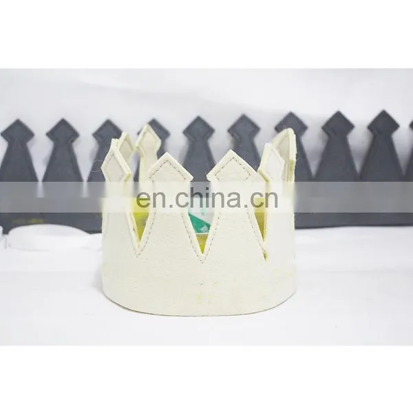 Birthday Decoration Small Felt Crown for Kids photo-3