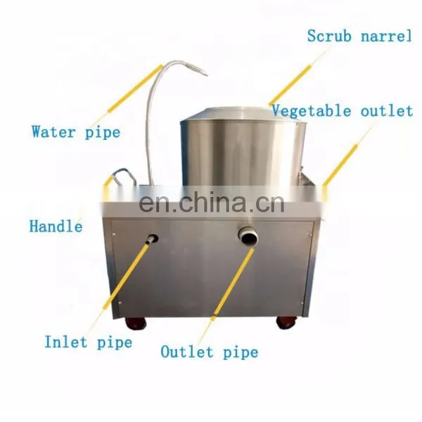 Combined Best Selling Potato Washing Peeling Machine photo-4