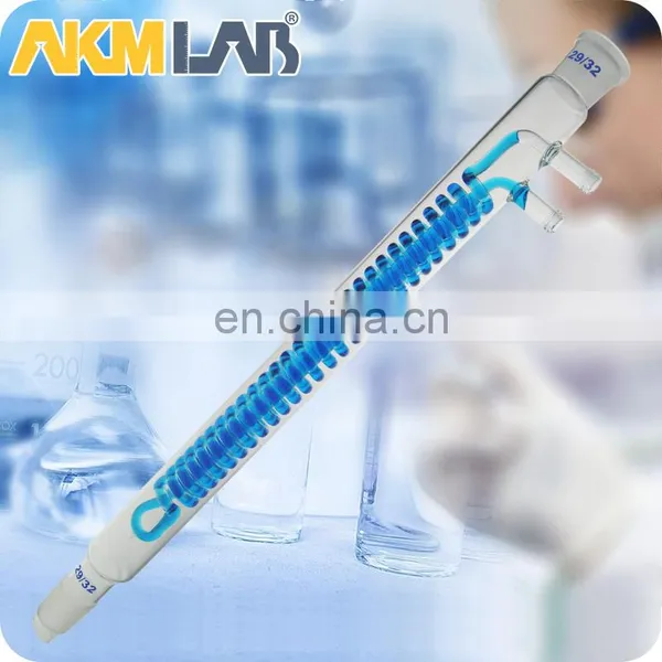 AKMLAB Borosilicate Glass Dimroth Condenser Reflux Condenser photo-3