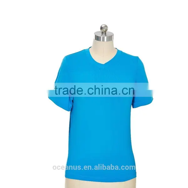 100% Poly Knit Womens t Shirts photo-4