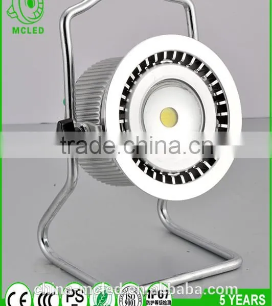 MC-LED Li Battery 6.6AH Portable Lamp Rechargeable Led Movable Light 10W photo-2